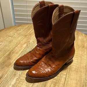 Tecovas The Wyatt 10.5D 10 1/2D Pecan Ostrich